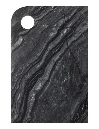 Mette Ditmer Marble Serving Board - Black - W20X L30X H1CM