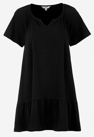 Cellbes of Sweden - Tunika med volang nertill - svart - för damer - 38/40