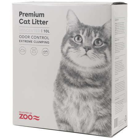 Selected by ZOO - Kattesand Uparfymert 10L - Katt - Kattesand & kattestrø - Klumpdannende kattesand - ZOO.no