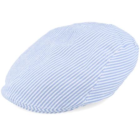 Wigéns - Blau flatcap Cap - Ivy Modern Cap 403 Sky Blue Flat Cap @ Hatstore