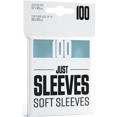 Just Sleeves Mjuka plastfickor 100-pack