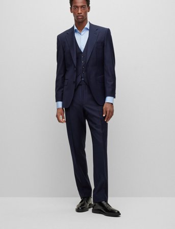 BOSS P-Hank-Spread-C1-222 - Blue - 39