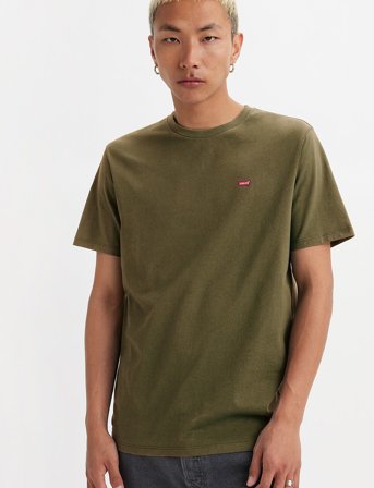 Levi's Ss Original Hm Tee Olive Night - Green - XS
