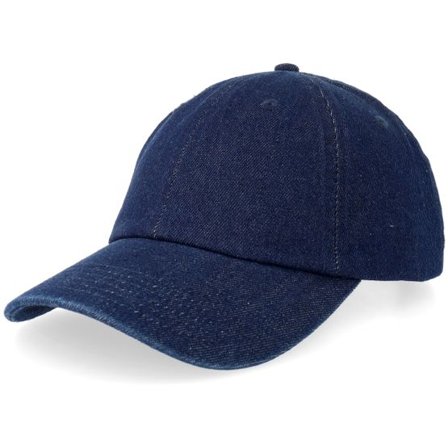 Beechfield - Blå unconstructed Keps - B105 Indigo Dad Cap @ Hatstore