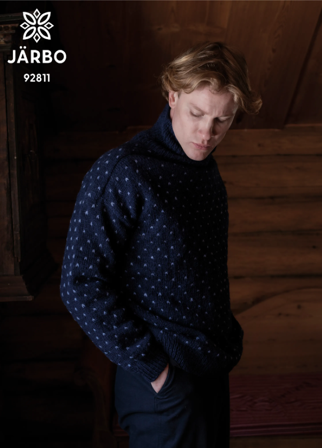 Järbo GARN Mønster Midtvinters Pologenser Herre