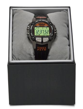 Timex Ironman Flix 100 Black/Orange Accessories Watches Digital Watches Grey Timex