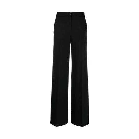 Twinset Wide Byxor svart, Dam Byxor, Dam, Storlek: M