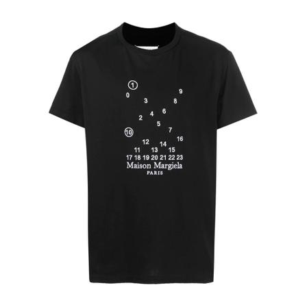 Maison Margiela T-Shirts Sort, Herre