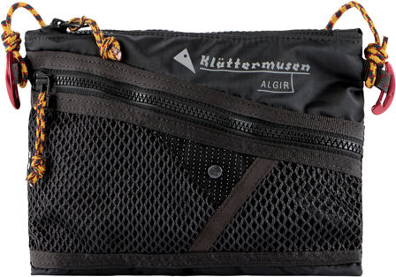 Klättermusen Algir Accessory Bag tarvikelaukku, Small, musta