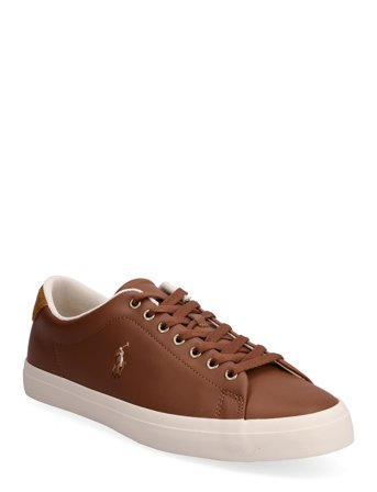 Polo Ralph Lauren Longwood Leather Sneaker - Brown - 46