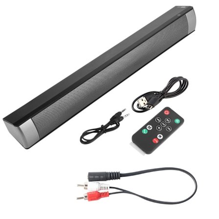 Bluetooth-högtalare Trådlös Stereo Subwoofer Minneskort AUX Ljudspelare för Hemmabio