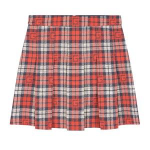 Kids - Gucci Pleated jacquard knit skirt - Skirts - 12 years - Red