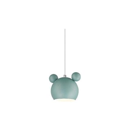Pohjoismainen seinävalaisin alumiininen mickey-seinävalaisin lasten makuuhuoneen valaisimiin moderni sisäseinävalaisin E27 luova valaisin Vihreä 
