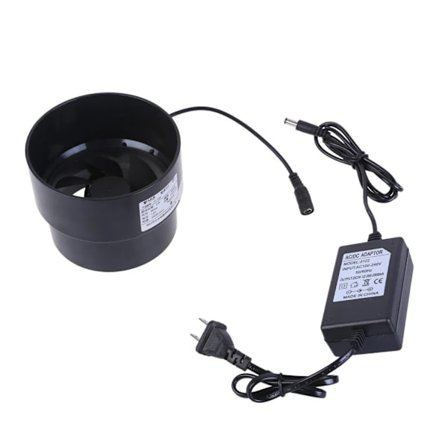 Kanalvifte 110-100mm Justerbar Størrelse Baderom Kjøkken Rør Ventilator