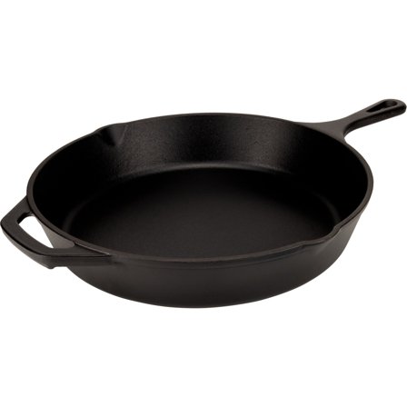 Essentials Støpejernspanne 26 cm' - 'Svart