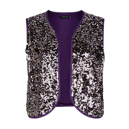 Ydence Gilet , Paars , Dames , Maat: L Bodywarmers