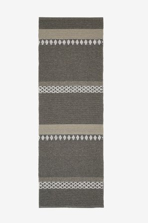 Horredsmattan - Plastmatta Savanne - Svart - Plastmattor - 70X200 - Från Homeroom