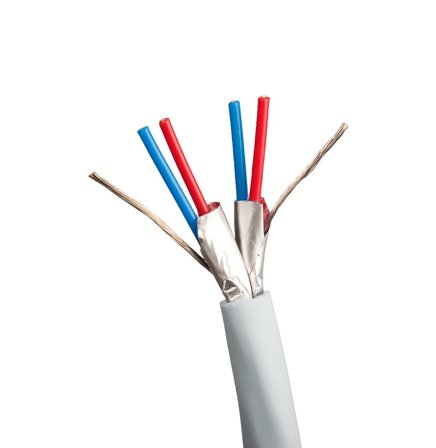 SUPRA 1001800109 Lydkabel 2x2x0,24 mm², 100 m, Forbindelsesudstyr & kabler