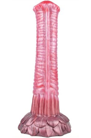 Pink Alien Good Elfy Dildo 27 cm - Woome.pl