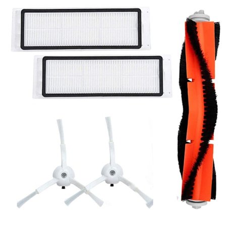 Tillbehörskit för Xiaomi Mi 1S, Roborock S5/S6/S60/S65 robotdammsugare 5 delar