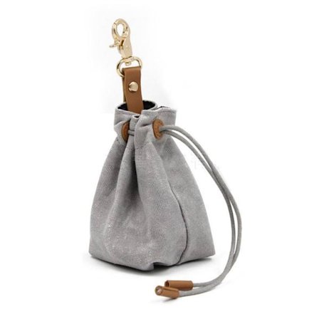 Dog Training Treats Snack Bag Dog Treat Pouch GRÅ grey