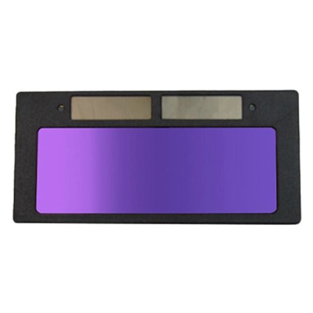 1 st Solcells automatisk mörknande svets hjälm ögon lins skugga skyddsglasögon svetsare skyddsglasögon