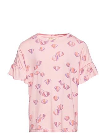 Sgdebbie Seashell Ss Tee T-shirts Short-sleeved Monivärinen/Kuvioitu Soft Gallery