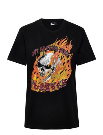 T-Shirt Mc T-shirts & Tops Short-sleeved Svart The Kooples