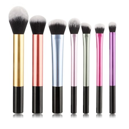 TECHNIQUE PRO RAINBOW PASTEL MAKEUP BRUSH SET - 7 STK.