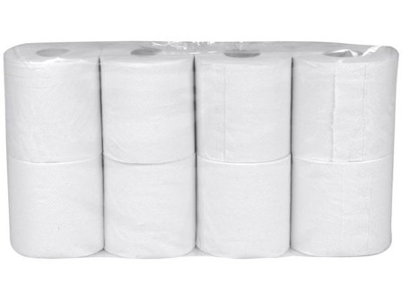 ABENA Toalettpapper 2-lagers vit retur 64/krt - Lyreco - Städ och hygien - Toalettpapper och torkpapper - Toalettpapper - rulle