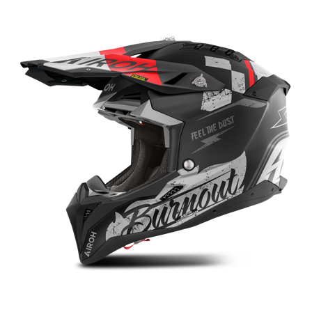 Casque Cross Airoh Aviator 3 Burnout Burnout L
