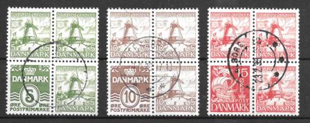 Danmark 1937 - AFA 236-238 - Stemplet