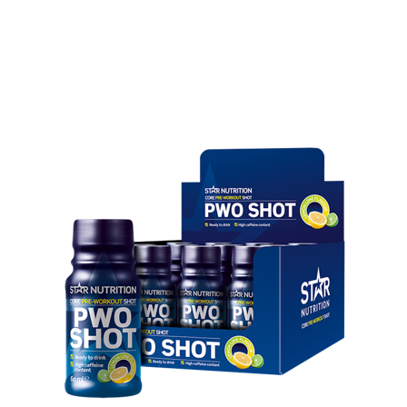12 x Star Nutrition PWO Shot 60 ml