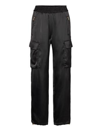 Frances Pants Trousers Cargo Pants Svart Notes Du Nord