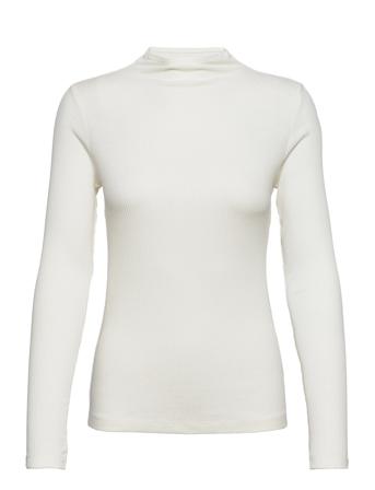 T-Shirts T-shirts & Tops Long-sleeved Valkoinen Esprit Casual