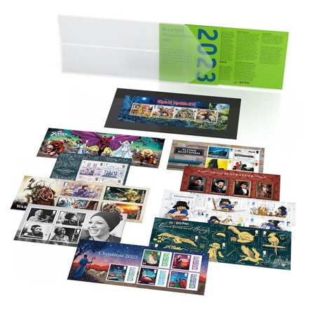 England - Årsmappe med miniark 2023