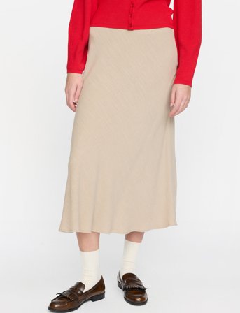 Soft Rebels Srsamantha Midi Skirt - Cream - S