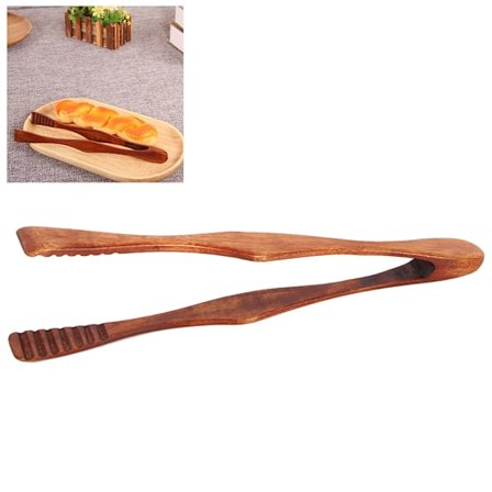 Træ Madtang Grill Steak Tang Brød Dessert Kage Klemme Køkken Madlavningsværktøj