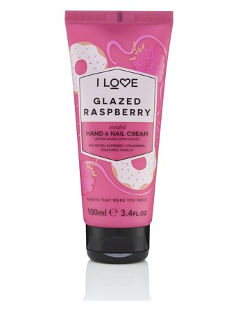 I LOVE I Love Signature Hand & Nail Cream Glazed Raspberry - Nude - 100 ml