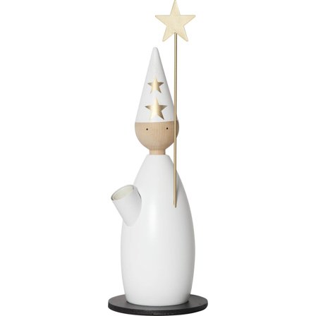 Star Trading - Adventstake 652-97 Ljusstake Lucia Classic Hvit