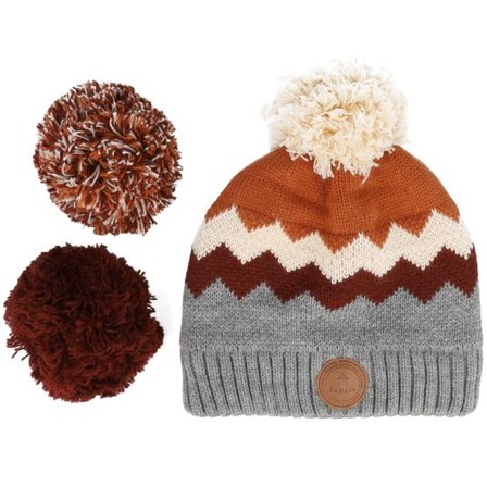 Cabaïa - Grå Beanie - Screwdriver Grey Pom @ Hatstore
