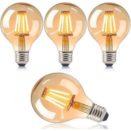 Vintage Edison -lamppu E27, Vintage Led -lamppu Nostalginen Retro Valo