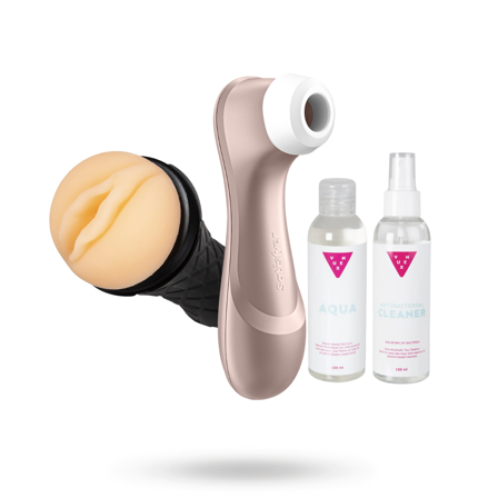 Satisfyer Pleasure Kit #4 - Vuxen.se - Sexleksaker i set & kinky kit