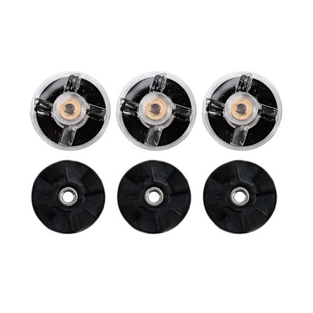 6 Base Gear og Blade Gear Reservedel, kompatibel med Magic Mb1001 250w Blendere