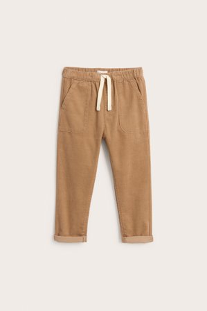 Newbie | Vevd manchesterbukse | Brun