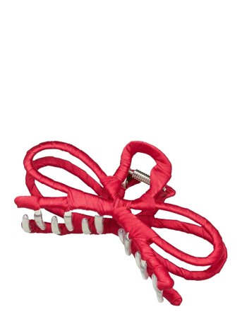 Becksöndergaard Luster Bow Hair Claw - Red - ONE SIZE