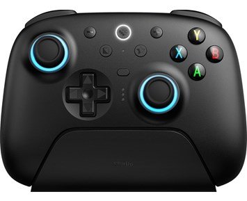 8BitDo Ultimate 2 Wireless 2.4G Black - Handkontroll med laddstation, för PC-gaming på hög nivå