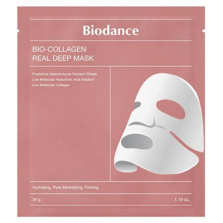 Biodance - BIO-COLLAGEN REAL DEEP MASK - Ansigtsmaske Koreansk Hudpleje - Hydrerer, Strammer Porerne og Fastgør - 1 maske