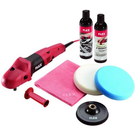 Flex PE 14-3 125 Polermaskin med tillbehör, 1400 W, Maskiner