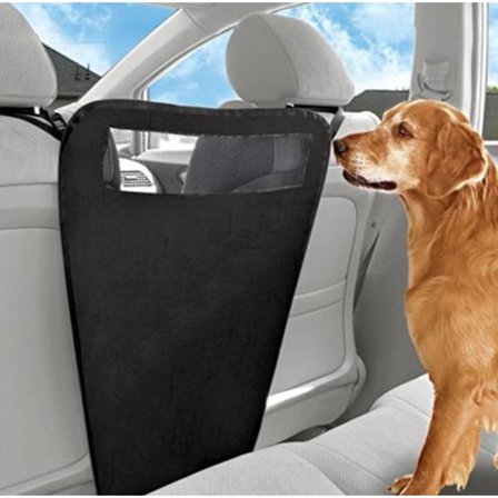 Sædebeskytter mellem for- og bagsæde til bilen Sort one size